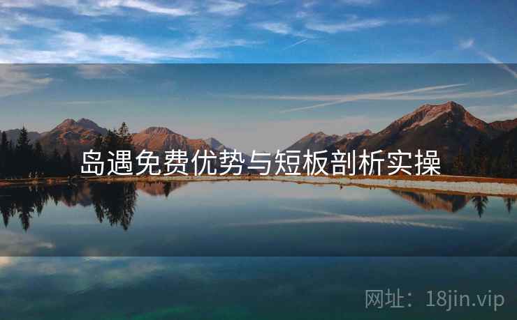 岛遇免费优势与短板剖析实操