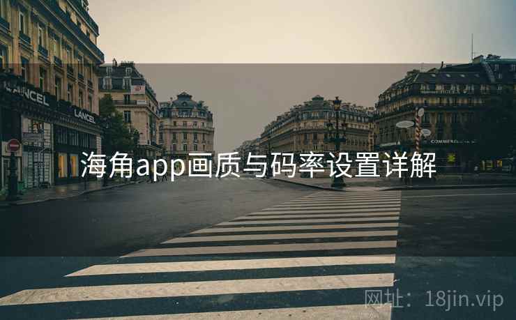 海角app画质与码率设置详解