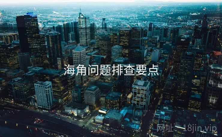 海角问题排查要点
