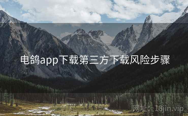 电鸽app下载第三方下载风险步骤