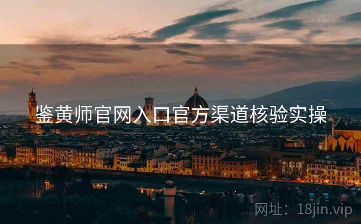 鉴黄师官网入口官方渠道核验实操